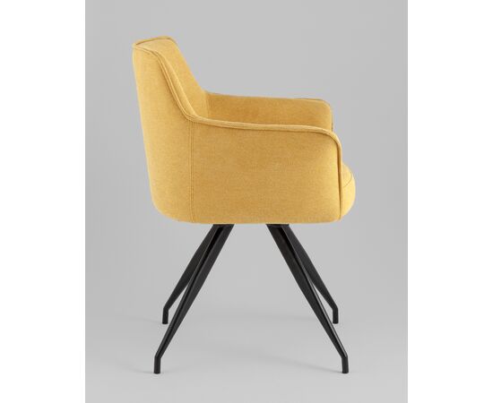 Стул обеденный Feston вращающийся желтый, изображение 12 | Интернет магазин мебели и декора LifeDekor