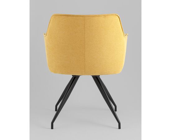 Стул обеденный Feston вращающийся желтый, изображение 13 | Интернет магазин мебели и декора LifeDekor