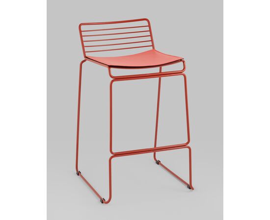 Стул полубарный Danny бордовый с подушкой, изображение 18 | Интернет магазин мебели и декора LifeDekor