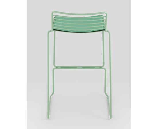 Стул полубарный Danny зеленый с подушкой, изображение 21 | Интернет магазин мебели и декора LifeDekor