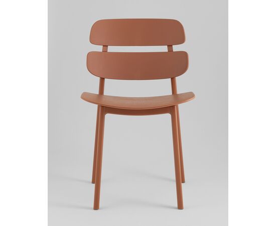 Стул обеденный Tony пластик коричневый, изображение 11 | Интернет магазин мебели и декора LifeDekor