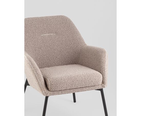 Кресло лаунж Joaquin серый, изображение 16 | Интернет магазин мебели и декора LifeDekor