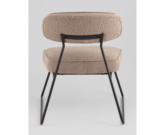 Кресло лаунж Kate бежевый, изображение 15 | Интернет магазин мебели и декора LifeDekor