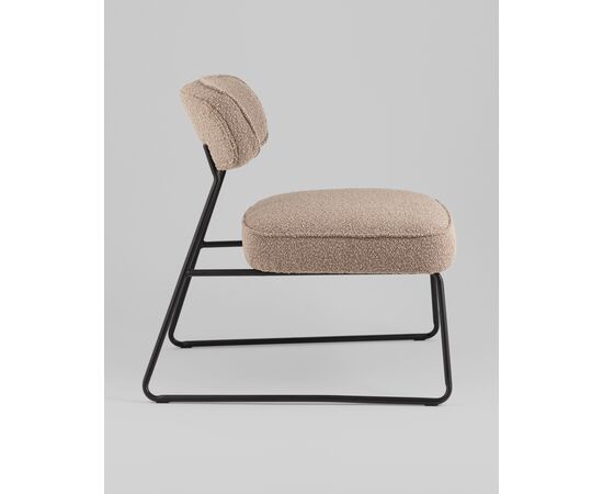 Кресло лаунж Kate бежевый, изображение 14 | Интернет магазин мебели и декора LifeDekor