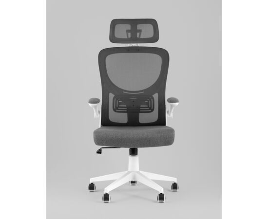 Кресло офисное TopChairs Airone серый ткань, изображение 9 | Интернет магазин мебели и декора LifeDekor