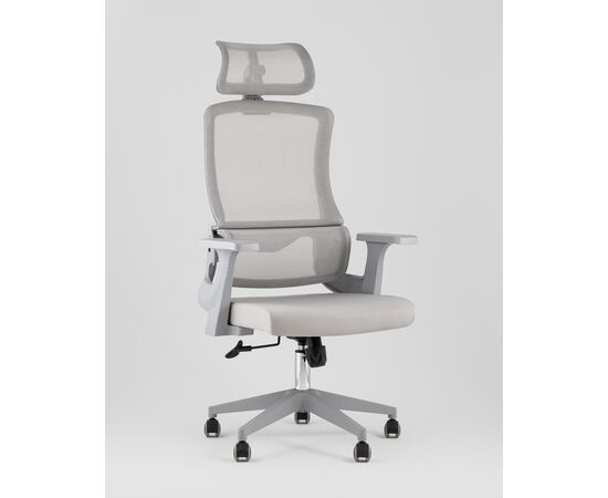 Кресло офисное TopChairs Vantage серый, изображение 8 | Интернет магазин мебели и декора LifeDekor