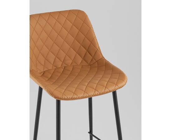 Стул барный Arch экокожа коричневый, изображение 18 | Интернет магазин мебели и декора LifeDekor