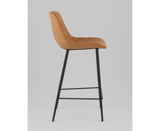Стул барный Arch экокожа коричневый, изображение 14 | Интернет магазин мебели и декора LifeDekor