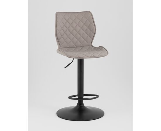 Стул барный Dome экокожа серый, изображение 13 | Интернет магазин мебели и декора LifeDekor