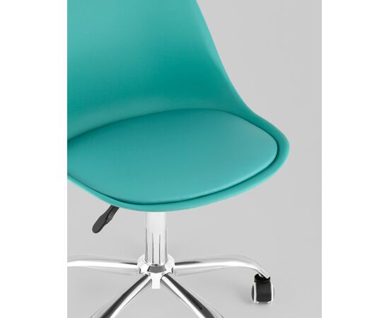 Стул BLOK SN пластиковый бирюзовый, изображение 16 | Интернет магазин мебели и декора LifeDekor