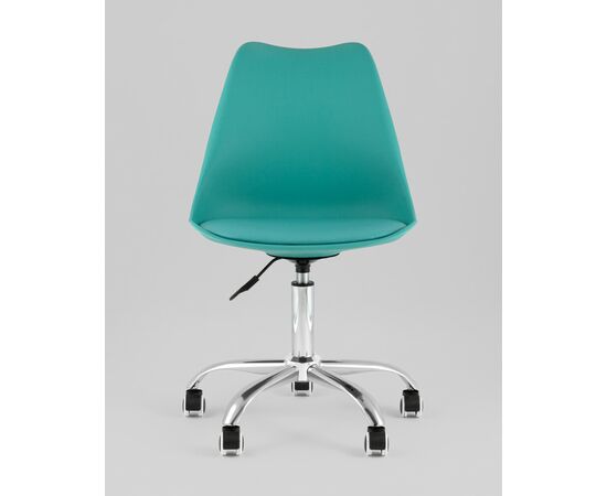 Стул BLOK SN пластиковый бирюзовый, изображение 11 | Интернет магазин мебели и декора LifeDekor