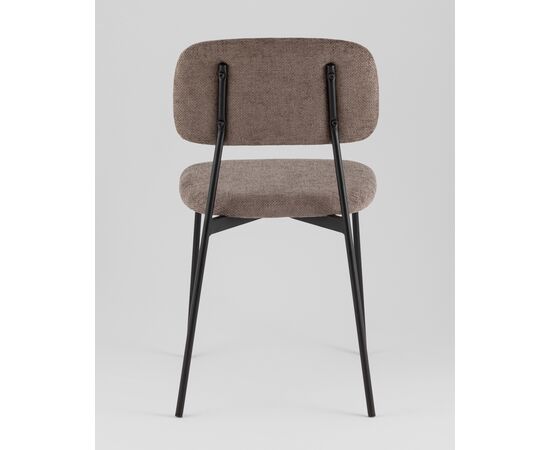 Стул Chao коричневый черные ножки, изображение 13 | Интернет магазин мебели и декора LifeDekor