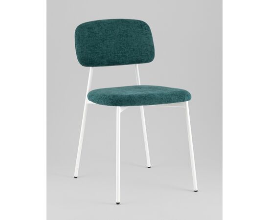 Стул Chao темно-зеленый белые ножки 2 шт., изображение 9 | Интернет магазин мебели и декора LifeDekor
