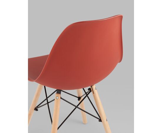Стул Eames Style DSW терракотовый (разборный каркас), изображение 17 | Интернет магазин мебели и декора LifeDekor