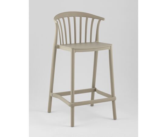 Стул полубарный Campo пластик зеленый, изображение 10 | Интернет магазин мебели и декора LifeDekor