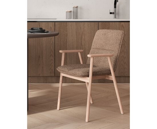 Стул обеденный Philo коричневый, изображение 13 | Интернет магазин мебели и декора LifeDekor