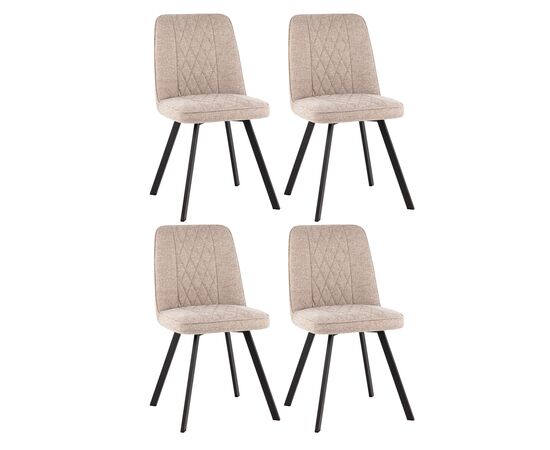 Стул Grein бежевый 4 шт. | Интернет магазин мебели и декора LifeDekor