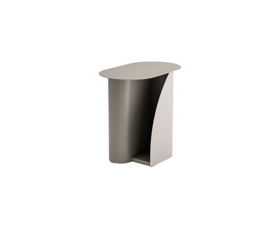 Журнальный столик Yvaine металл темно-серый | Интернет магазин мебели и декора LifeDekor