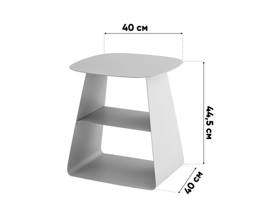 Журнальный столик Leyre металл зеленый, изображение 8 | Интернет магазин мебели и декора LifeDekor