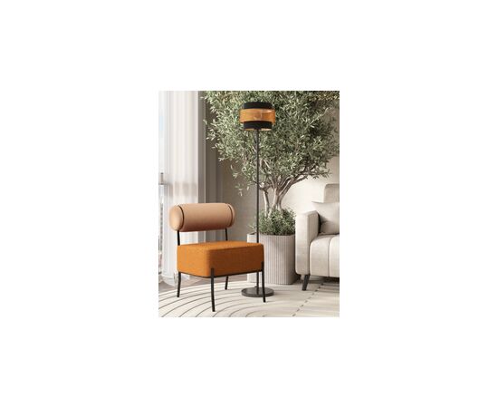 Кресло Ponpoun бежевый терракотовый, изображение 3 | Интернет магазин мебели и декора LifeDekor