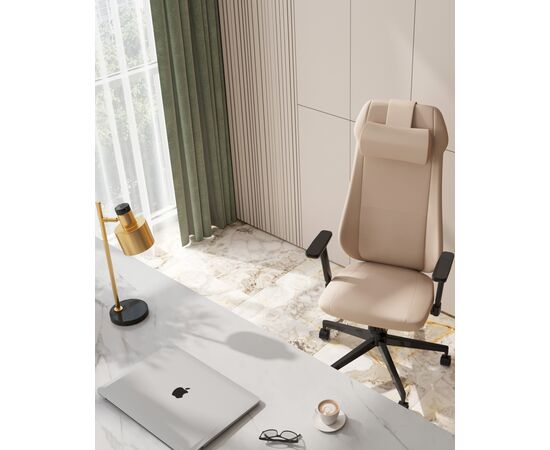 Кресло руководителя TopChairs Trophey бежевый, изображение 6 | Интернет магазин мебели и декора LifeDekor