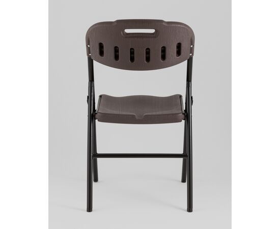 Стул складной банкетный коричневый под дерево, изображение 7 | Интернет магазин мебели и декора LifeDekor
