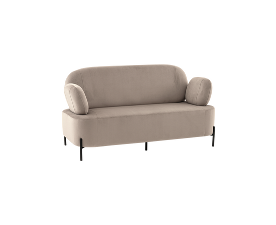 Диван Кэнди велюр светло-серый | Интернет магазин мебели и декора LifeDekor