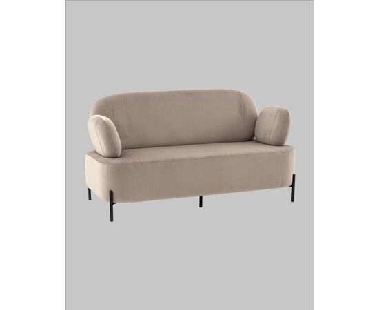 Диван Кэнди велюр светло-серый, изображение 2 | Интернет магазин мебели и декора LifeDekor