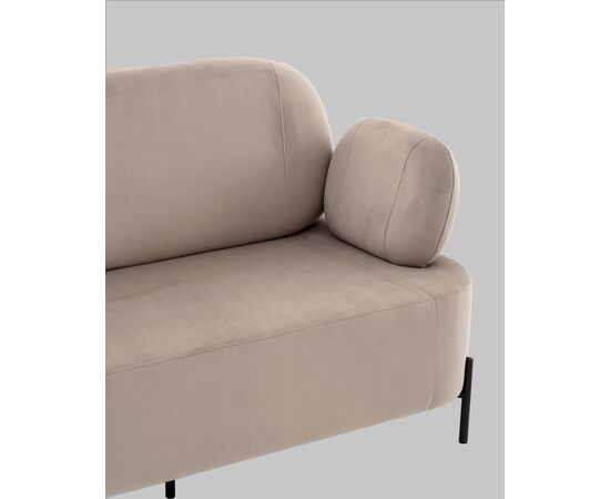 Диван Кэнди велюр светло-серый, изображение 8 | Интернет магазин мебели и декора LifeDekor