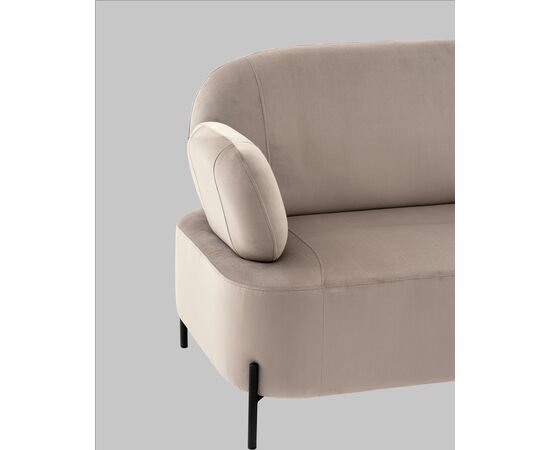 Диван Кэнди велюр светло-серый, изображение 7 | Интернет магазин мебели и декора LifeDekor