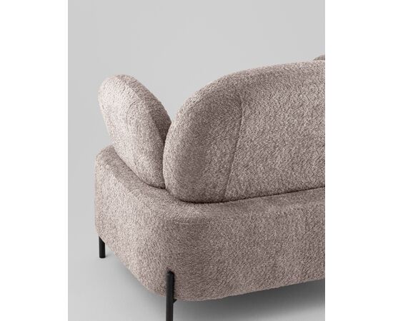 Кресло Кэнди ткань букле капучино, изображение 9 | Интернет магазин мебели и декора LifeDekor