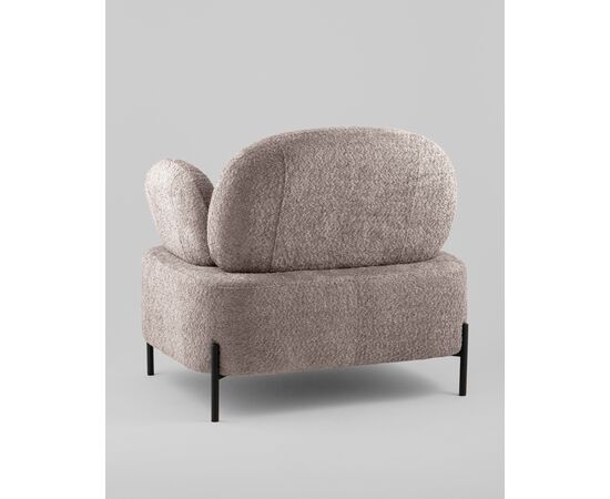 Кресло Кэнди ткань букле капучино, изображение 8 | Интернет магазин мебели и декора LifeDekor