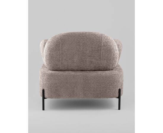 Кресло Кэнди ткань букле капучино, изображение 7 | Интернет магазин мебели и декора LifeDekor