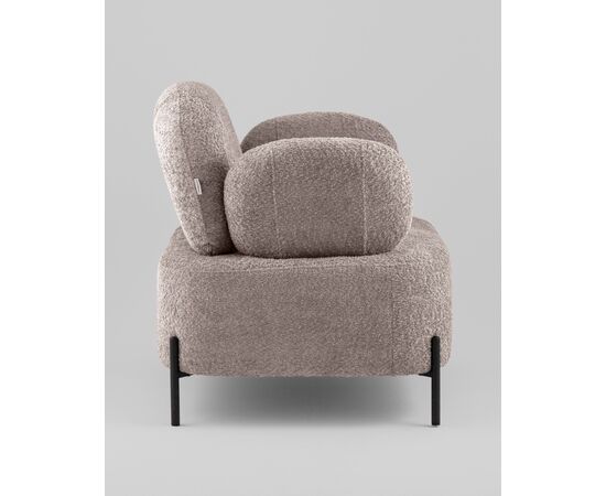 Кресло Кэнди ткань букле капучино, изображение 6 | Интернет магазин мебели и декора LifeDekor