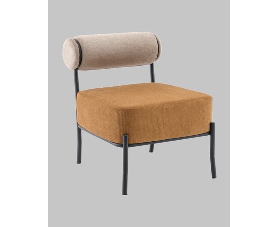 Кресло Ponpoun бежевый терракотовый, изображение 2 | Интернет магазин мебели и декора LifeDekor