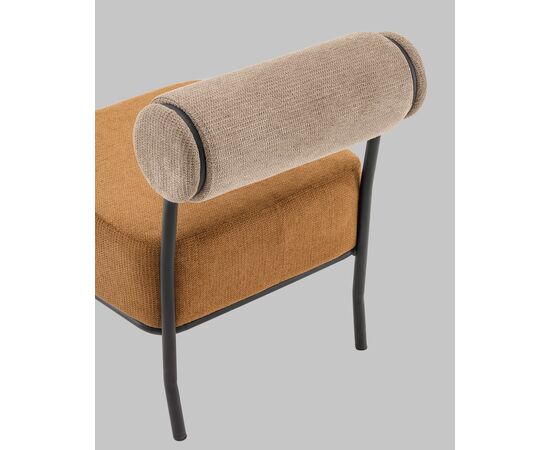 Кресло Ponpoun бежевый терракотовый, изображение 10 | Интернет магазин мебели и декора LifeDekor