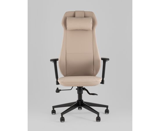 Кресло руководителя TopChairs Trophey бежевый, изображение 7 | Интернет магазин мебели и декора LifeDekor