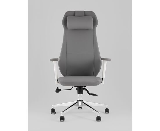 Кресло руководителя TopChairs Trophey серый, изображение 5 | Интернет магазин мебели и декора LifeDekor