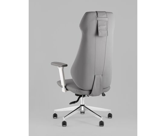 Кресло руководителя TopChairs Trophey серый, изображение 8 | Интернет магазин мебели и декора LifeDekor