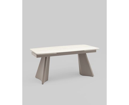 Стол обеденный Eliora 160-240*90 см серая керамика, изображение 2 | Интернет магазин мебели и декора LifeDekor