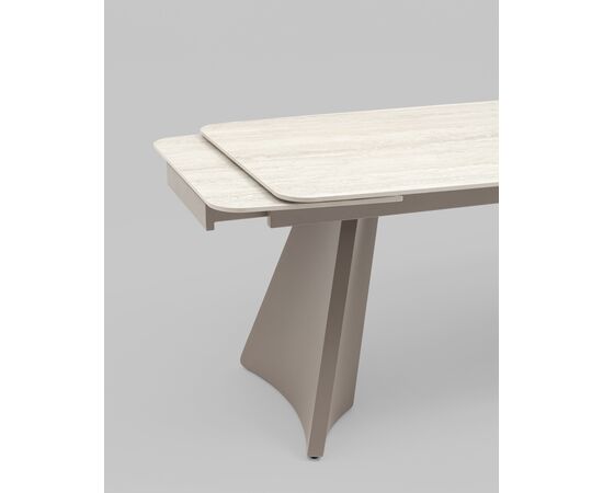 Стол обеденный Eliora 160-240*90 см серая керамика, изображение 7 | Интернет магазин мебели и декора LifeDekor