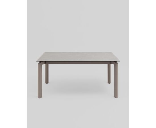 Стол обеденный Varden раскладной 160-220*90 см керамика серый, изображение 3 | Интернет магазин мебели и декора LifeDekor