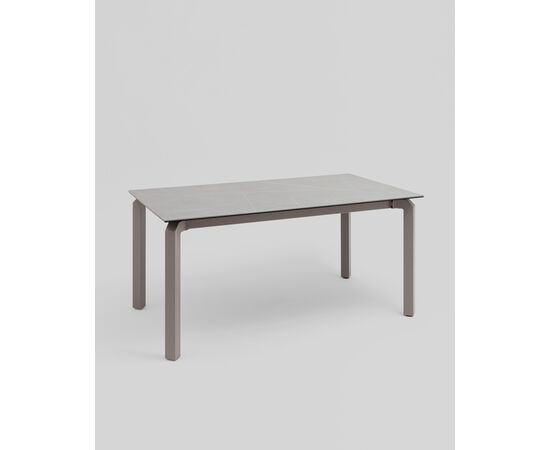 Стол обеденный Varden раскладной 160-220*90 см керамика серый, изображение 2 | Интернет магазин мебели и декора LifeDekor