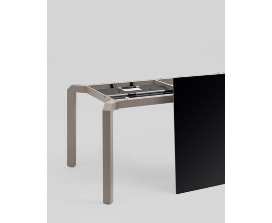 Стол обеденный Varden раскладной 180-240*90 см керамика темно-серый, изображение 5 | Интернет магазин мебели и декора LifeDekor