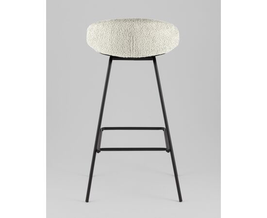 Стул барный Nita букле мятный, изображение 5 | Интернет магазин мебели и декора LifeDekor