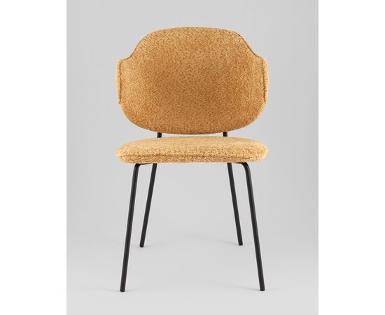 Стул Bellamy букле охра, изображение 3 | Интернет магазин мебели и декора LifeDekor