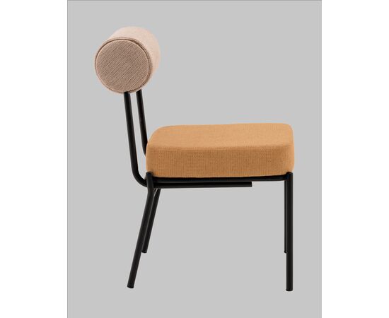 Стул обеденный Ponpoun бежевый терракотовый, изображение 6 | Интернет магазин мебели и декора LifeDekor