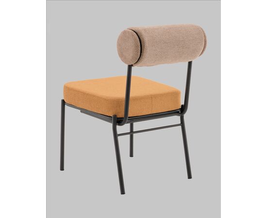 Стул обеденный Ponpoun бежевый терракотовый, изображение 9 | Интернет магазин мебели и декора LifeDekor