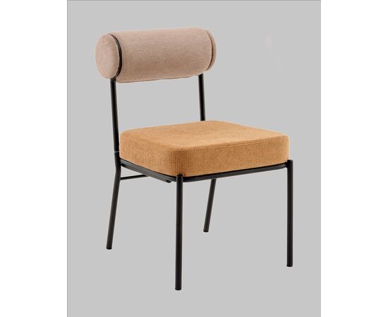 Стул обеденный Ponpoun бежевый терракотовый, изображение 2 | Интернет магазин мебели и декора LifeDekor