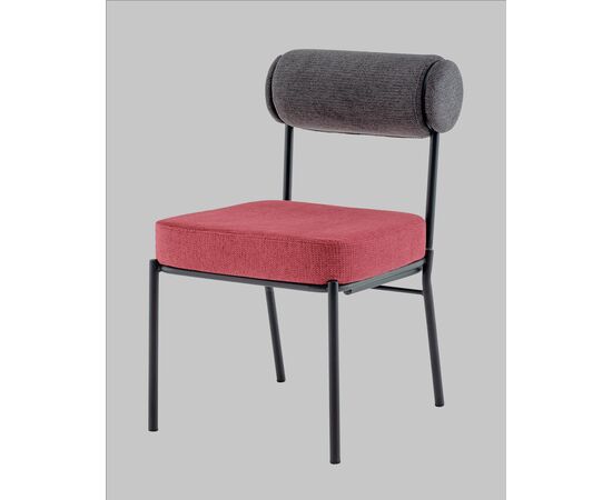 Стул обеденный Ponpoun тёмно-серый бордо, изображение 8 | Интернет магазин мебели и декора LifeDekor